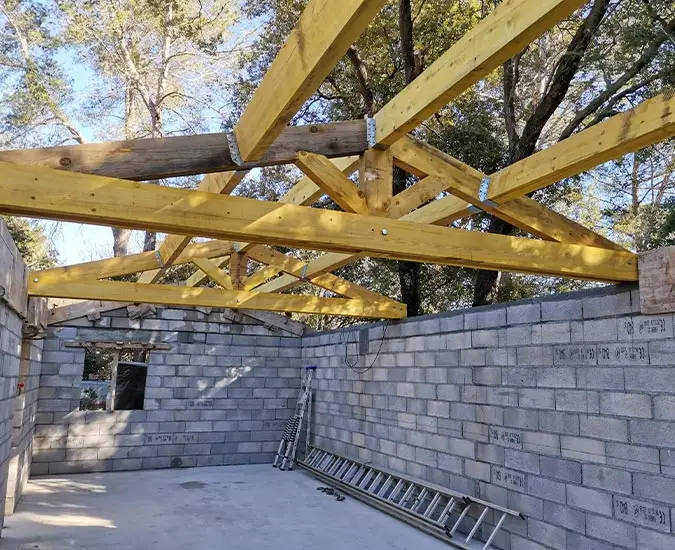 Construction de charpente dans le Var