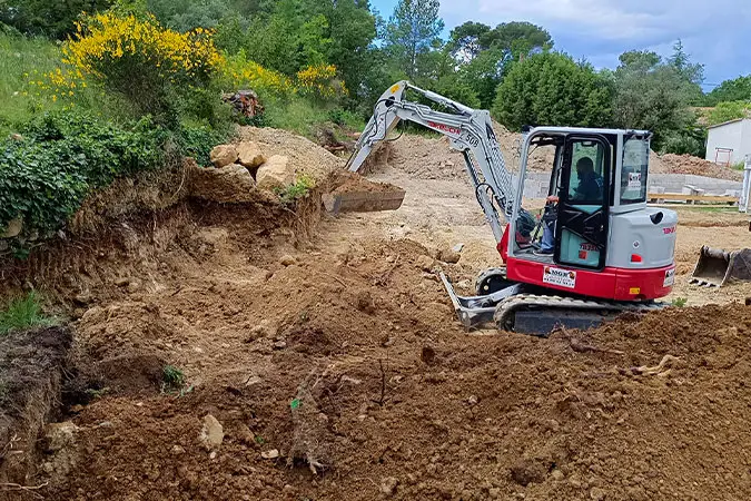 Corps de métier Terrassement dans le Var