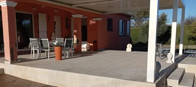 Création de terrasse dans le Var