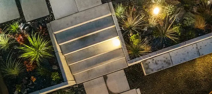 Installation éclairage jardin dans le var