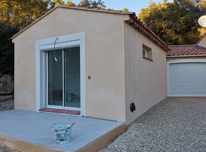 Construction extension de maison dans le Var
